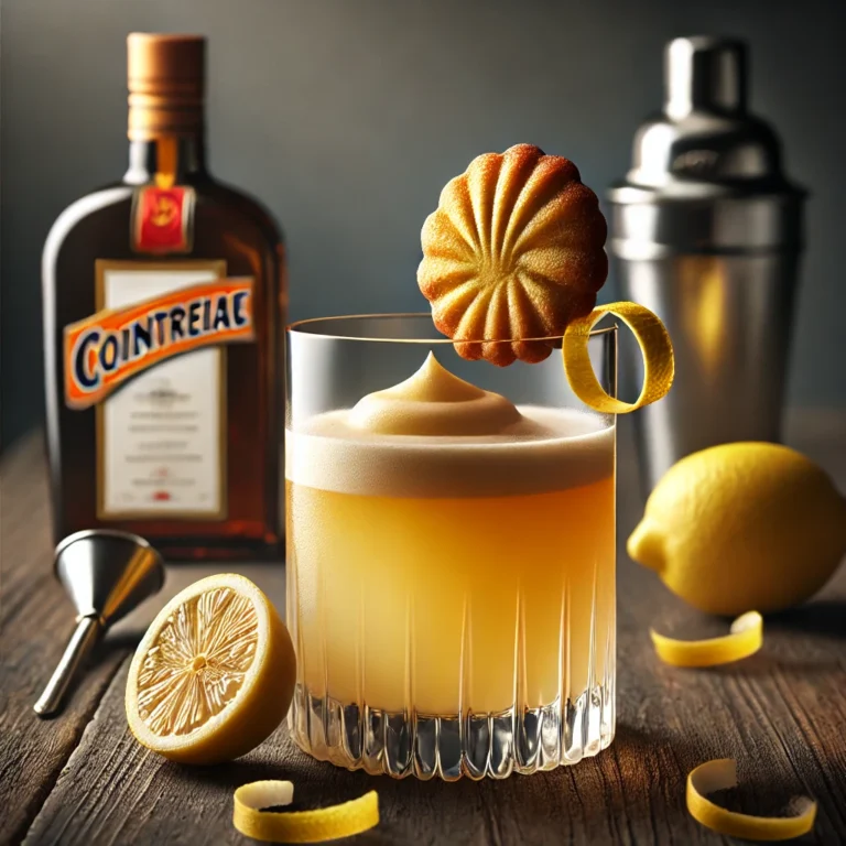 Recette du Cocktail Madeleine : Une Saveur Inoubliable à l&rsquo;Amaretto et Cointreau