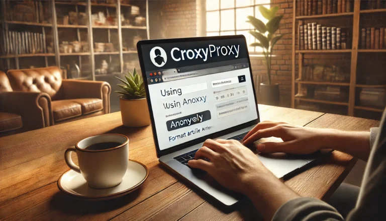 CroxyProxy : Le guide ultime pour une navigation anonyme et sans tracas