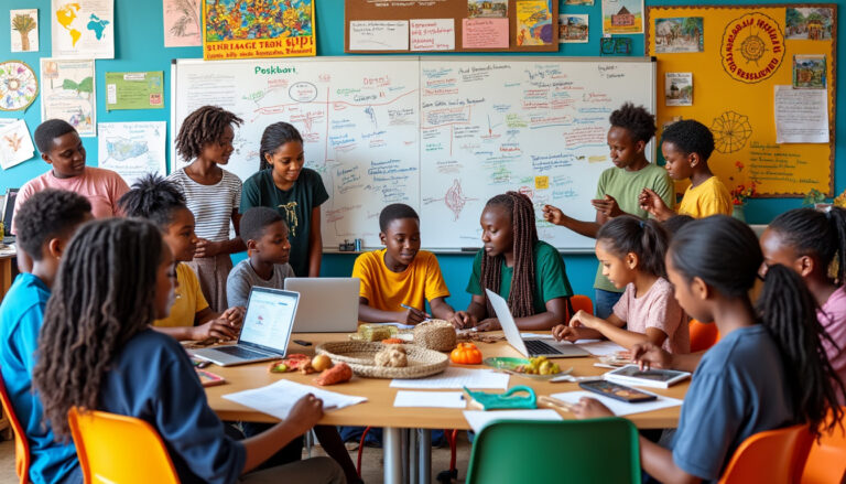 découvrez comment des collégiens de jeanne-d'arc s'engagent en lançant une mini-entreprise solidaire afin de soutenir des initiatives au bénin. un projet inspirant qui allie entrepreneuriat et solidarité.