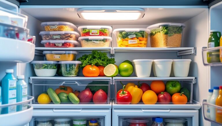 découvrez comment organiser votre frigo en respectant les bons étages pour conserver vos aliments plus longtemps et réduire le gaspillage alimentaire. astuces simples pour une cuisine mieux organisée !