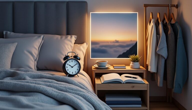 découvrez 4 gestes simples à intégrer à votre routine du soir pour gagner du temps chaque matin et démarrer la journée sereinement. conseils pratiques et astuces bien-être inclus !