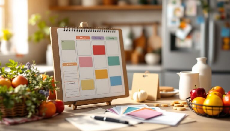 Planning repas semaine : une cuisine organisée qui simplifie le quotidien