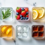 découvrez 9 combinaisons de glaçons aromatiques à base d’herbes, fruits ou café pour rafraîchir et sublimer vos boissons cet été. des idées simples à tester !