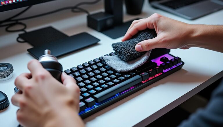 découvrez comment nettoyer votre clavier en toute sécurité grâce à 4 gestes simples et rapides. protégez votre matériel, éliminez la poussière et les bactéries sans risque !