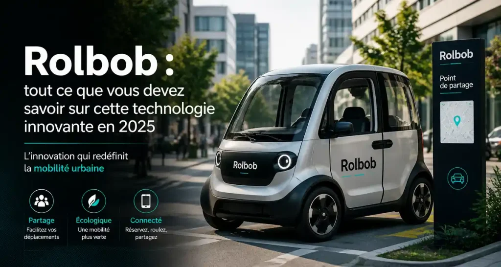 Rolbob : Tout savoir sur cette technologie de partage de voitures autonomes en 2025