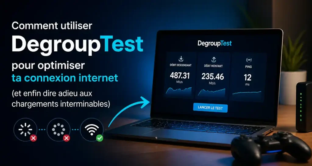 Optimiser votre connexion internet avec DegroupTest