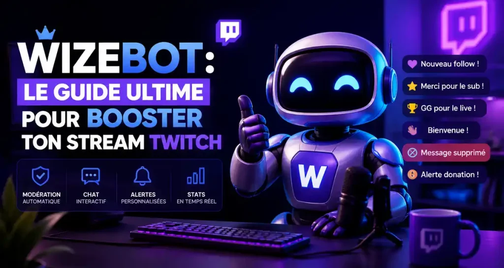 WizeBot : Le guide complet pour améliorer ton stream Twitch