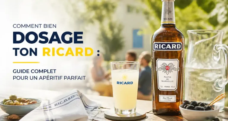 Dose de Ricard : proportions et conseils pour bien servir