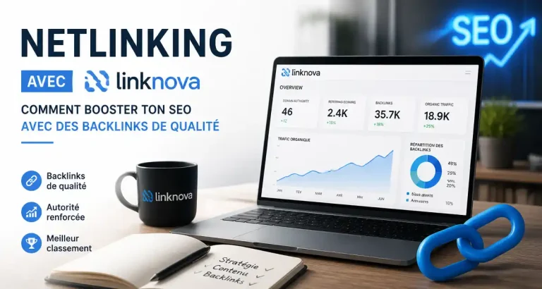 Netlinking avec Linknova : Optimisez votre SEO grâce aux backlinks de qualité
