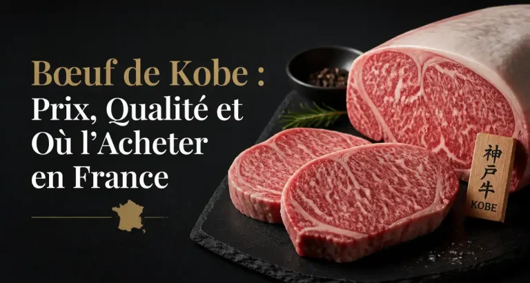 Bœuf de Kobe : Prix, Qualité et Où l’Acheter en France